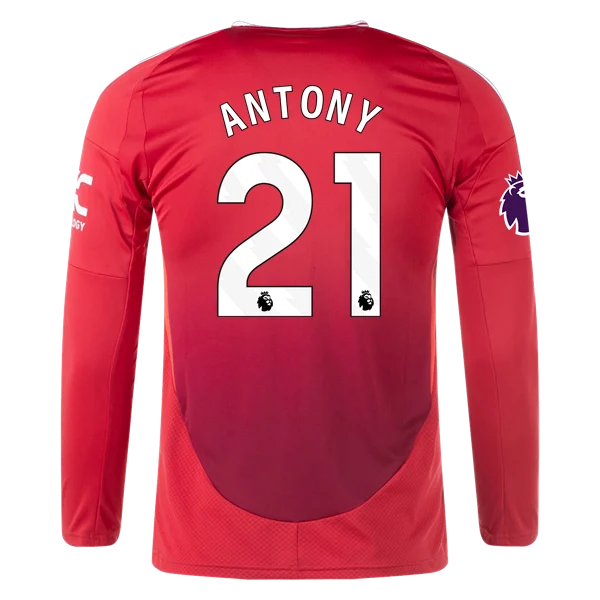 Antony Manchester United 24/25 Long Sleeve Home Jersey