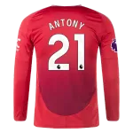 Antony Manchester United 24/25 Long Sleeve Home Jersey
