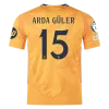 Arda Güler Real Madrid 24/25 Player Away Jersey