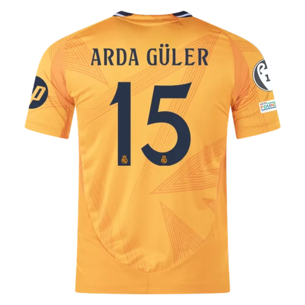 Arda Güler Real Madrid 24/25 Player Away Jersey