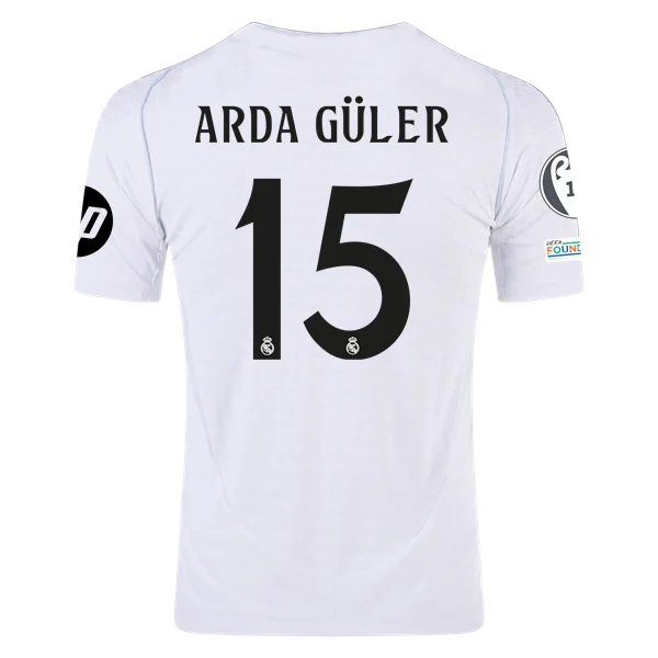 Arda Güler Real Madrid 24/25 Player Home Jersey