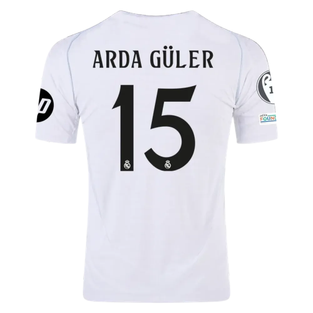 Arda Güler Real Madrid 24/25 Player Home Jersey