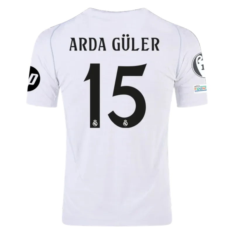 Arda Güler Real Madrid 24/25 Player Home Jersey