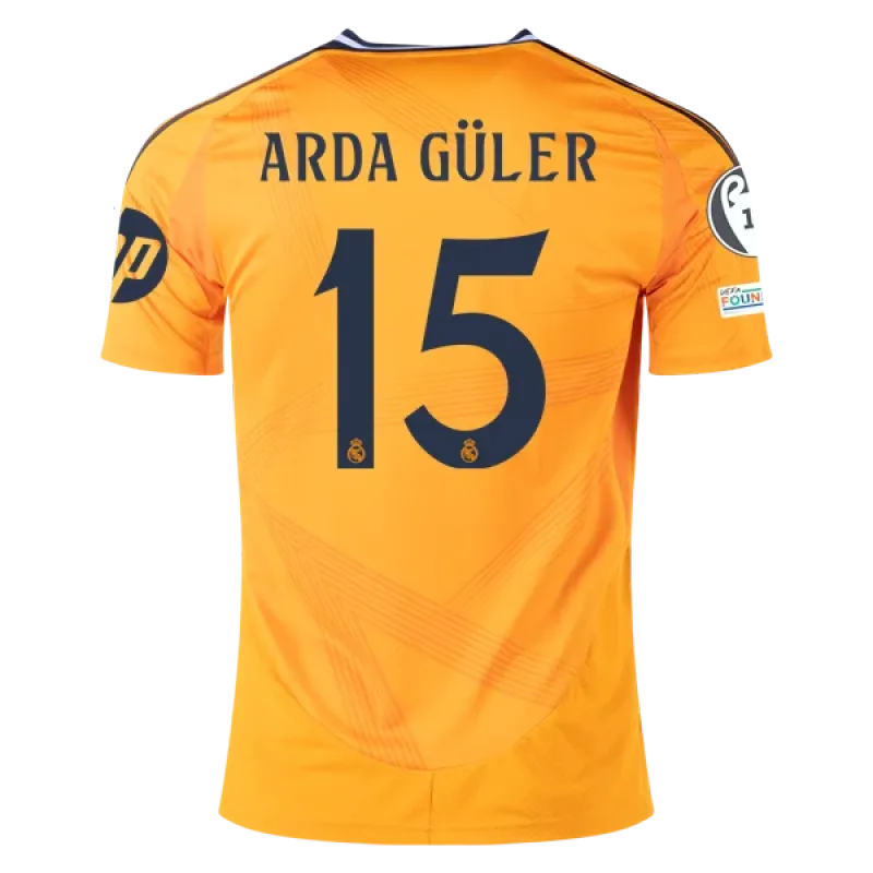 Arda Güler Real Madrid 24/25 Away Jersey