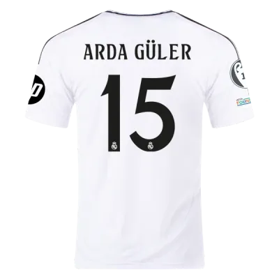 Arda Güler Real Madrid 24/25 Home Jersey 01