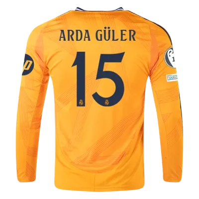 Arda Güler Real Madrid 24/25 Long Sleeve Away Jersey 01