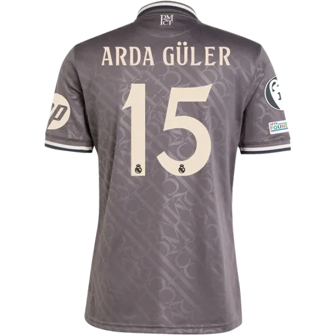 Arda Güler Real Madrid 24/25 Third Jersey