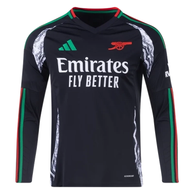 Arsenal 24/25 Long Sleeve Away Jersey 01