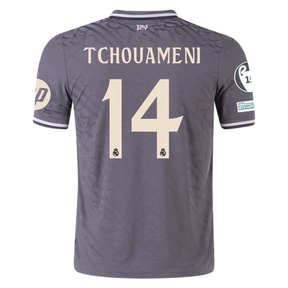 Aurélien Tchouaméni Real Madrid 24/25 Player Third Jersey