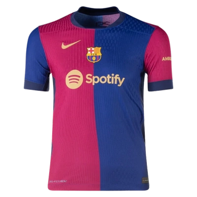 Barcelona 24/25 Player Youth Home Jersey 01