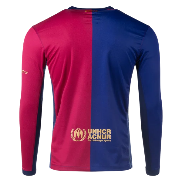 Barcelona 24/25 Long Sleeve Home Jersey