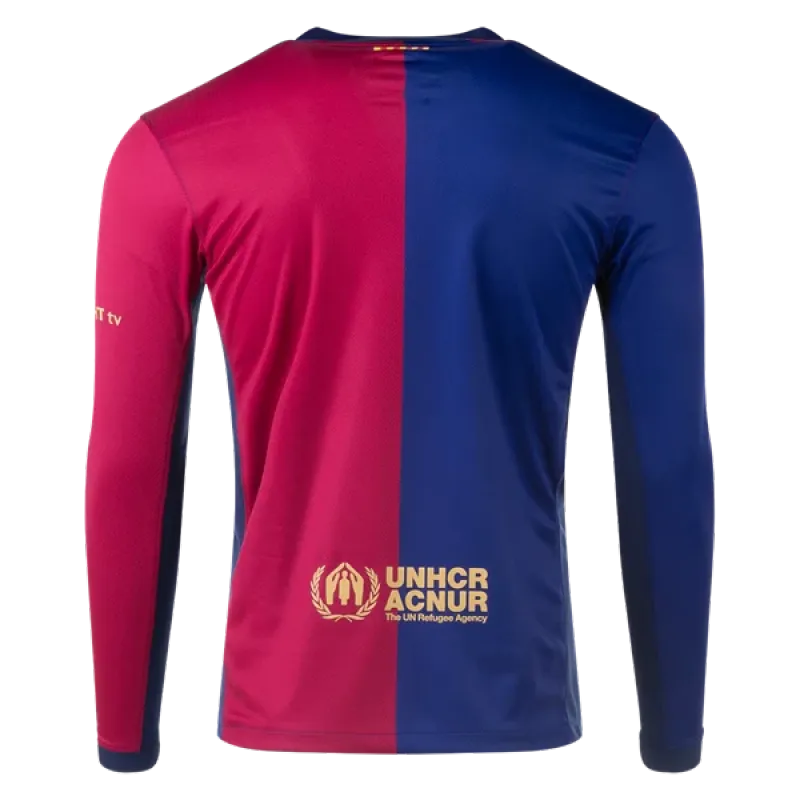 Barcelona 24/25 Long Sleeve Home Jersey