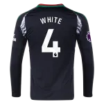 Ben White Arsenal 24/25 Long Sleeve Away Jersey