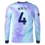 Ben White Arsenal 24/25 Long Sleeve Third Jersey