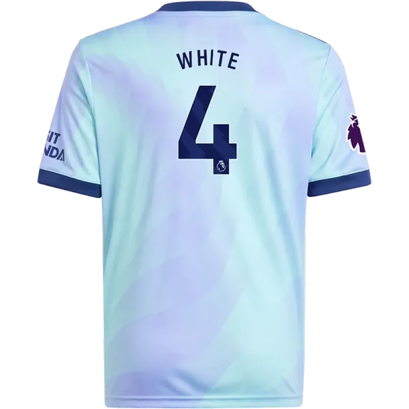 Ben White Arsenal 24/25 Youth Third Jersey