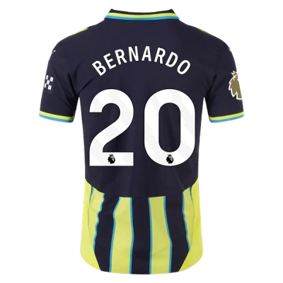 Bernardo Silva Manchester City 24/25 Player Away Jersey 01