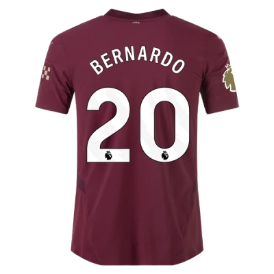 Bernardo Silva Manchester City 24/25 Player Third Jersey 01