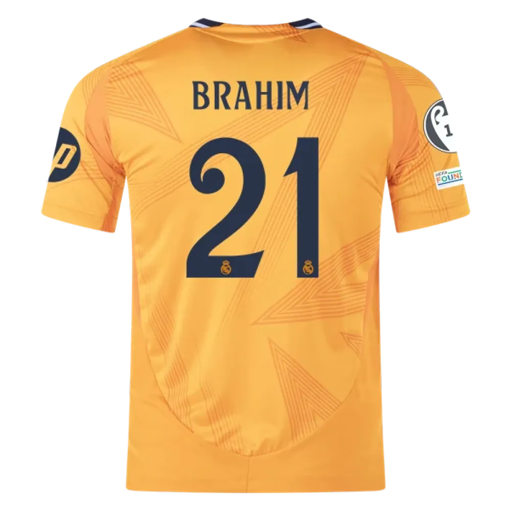 Brahim Díaz Real Madrid 24/25 Player Away Jersey