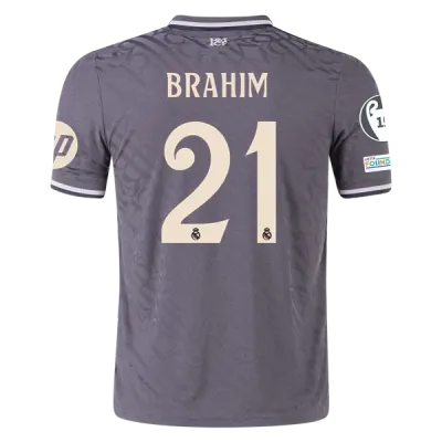 Brahim Díaz Real Madrid 24/25 Player Third Jersey 01