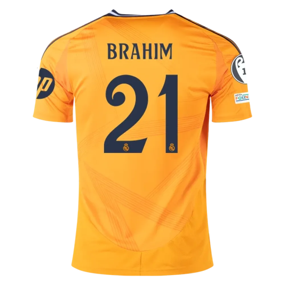 Brahim Díaz Real Madrid 24/25 Away Jersey