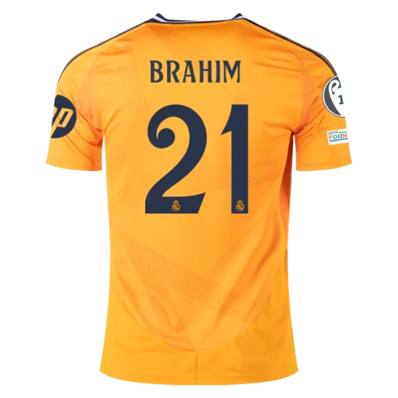 Brahim Díaz Real Madrid 24/25 Away Jersey