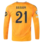 Brahim Díaz Real Madrid 24/25 Long Sleeve Away Jersey