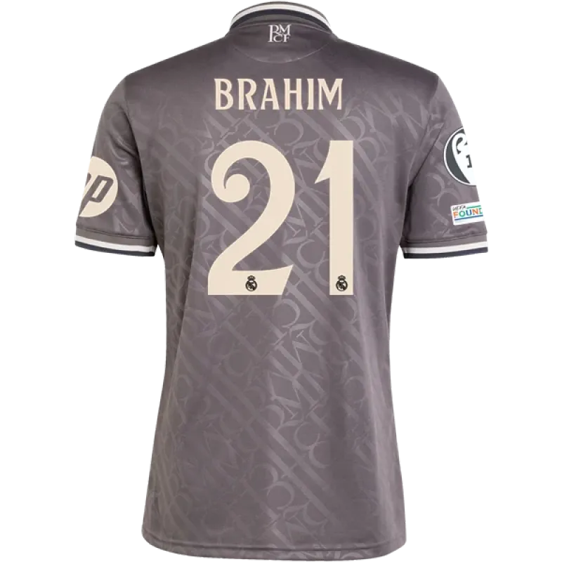 Brahim Díaz Real Madrid 24/25 Third Jersey