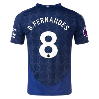 Bruno Fernandes Manchester United 24/25 Player Away Jersey 01