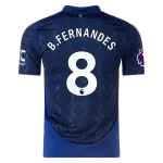 Bruno Fernandes Manchester United 24/25 Away Jersey