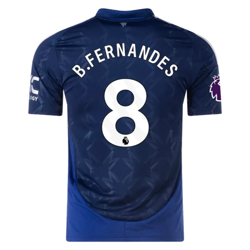 Bruno Fernandes Manchester United 24/25 Away Jersey