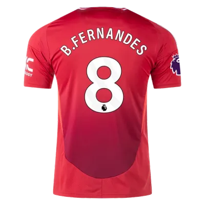 Bruno Fernandes Manchester United 24/25 Home Jersey 01