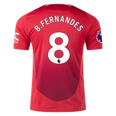 Bruno Fernandes Manchester United 24/25 Home Jersey 01