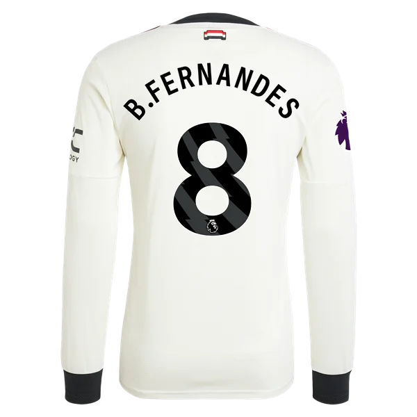 Bruno Fernandes Manchester United 24/25 Long Sleeve Player Third Jersey