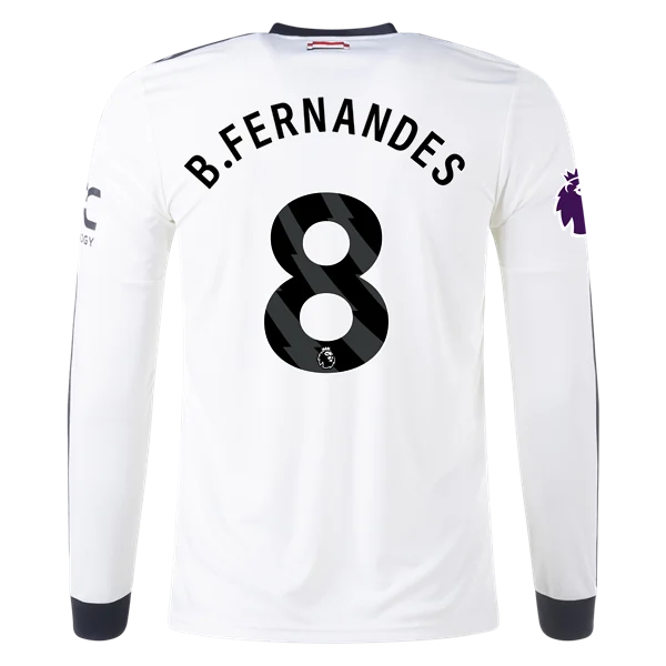 Bruno Fernandes Manchester United 24/25 Long Sleeve Third Jersey