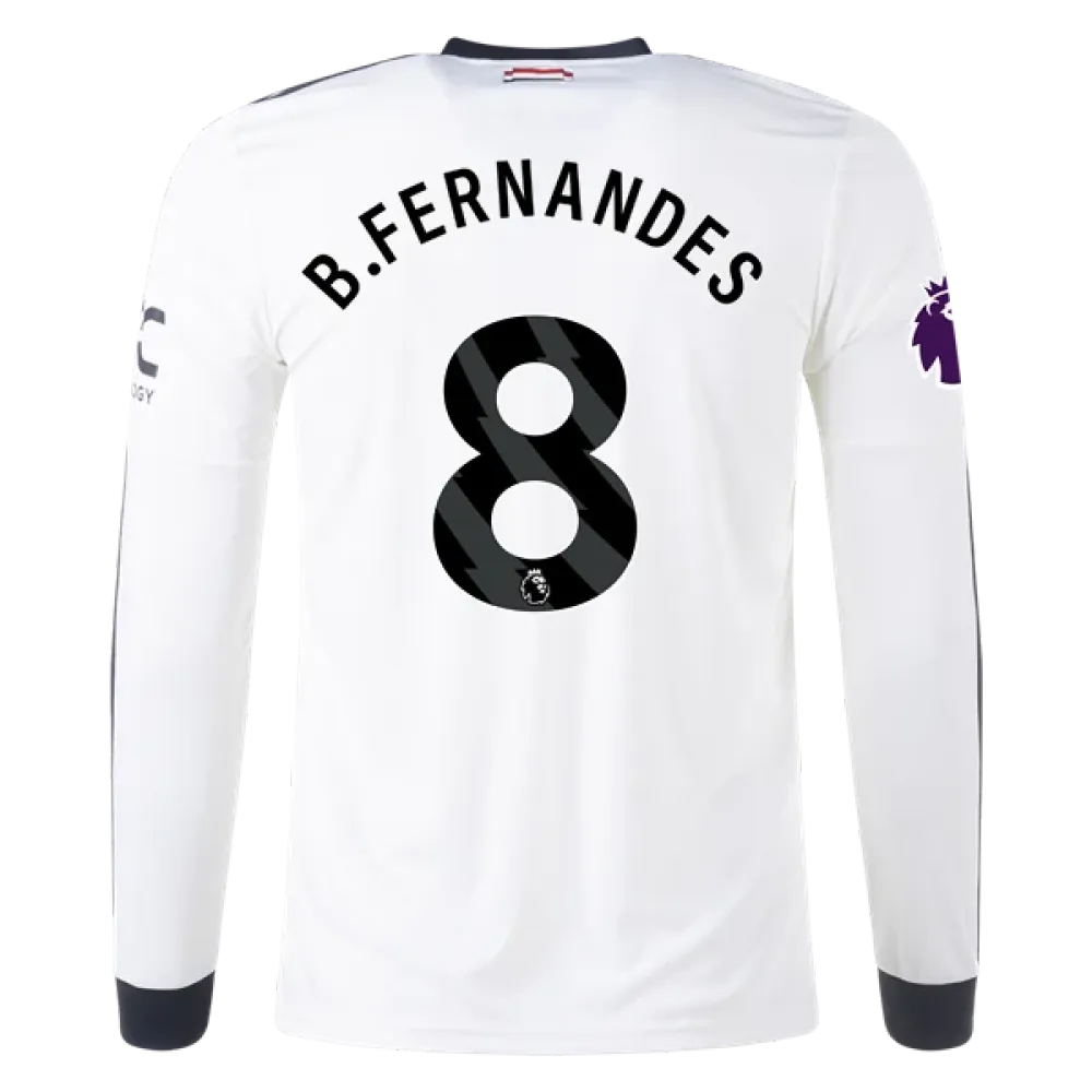 Bruno Fernandes Manchester United 24/25 Long Sleeve Third Jersey