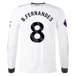 Bruno Fernandes Manchester United 24/25 Long Sleeve Third Jersey