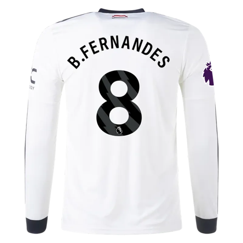 Bruno Fernandes Manchester United 24/25 Long Sleeve Third Jersey