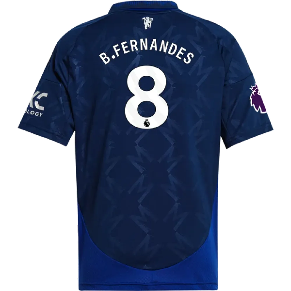 Bruno Fernandes Manchester United 24/25 Youth Away Jersey