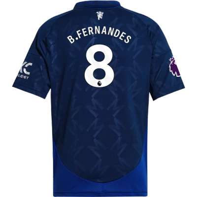Bruno Fernandes Manchester United 24/25 Youth Away Jersey 01