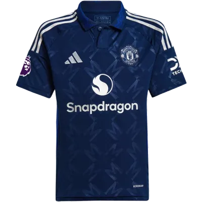 Bruno Fernandes Manchester United 24/25 Youth Away Jersey 02