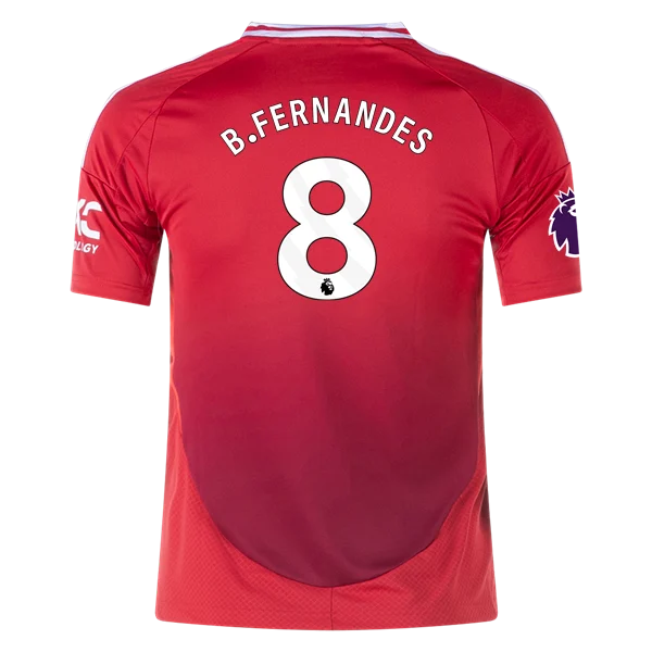 Bruno Fernandes Manchester United 24/25 Youth Home Jersey