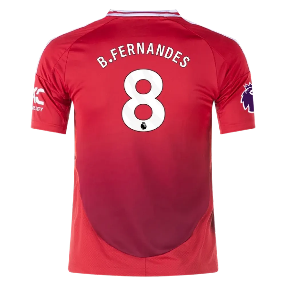 Bruno Fernandes Manchester United 24/25 Youth Home Jersey