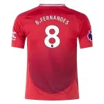 Bruno Fernandes Manchester United 24/25 Youth Home Jersey