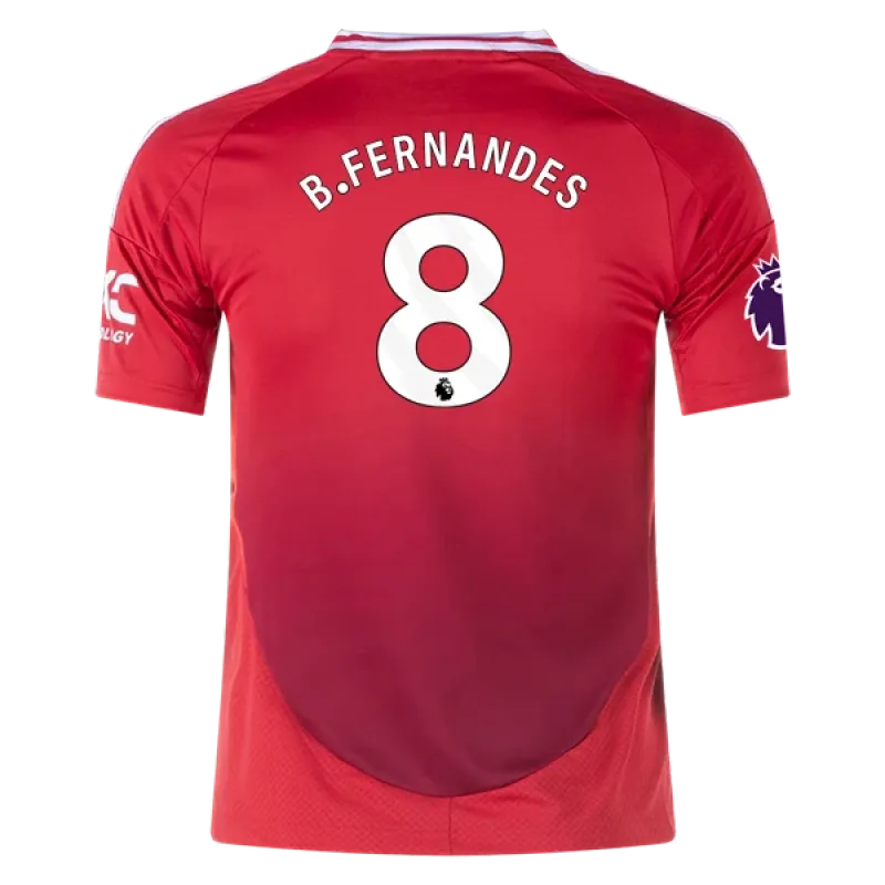 Bruno Fernandes Manchester United 24/25 Youth Home Jersey