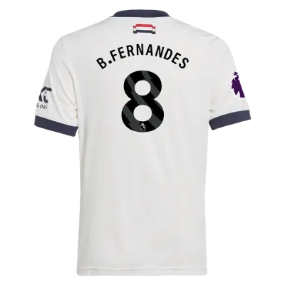 Bruno Fernandes Manchester United 24/25 Youth Third Jersey 01