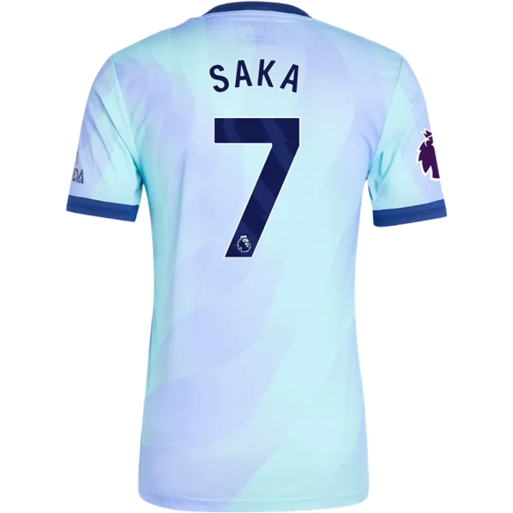 Bukayo Saka Arsenal 24/25 Player Third Jersey