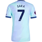 Bukayo Saka Arsenal 24/25 Player Third Jersey
