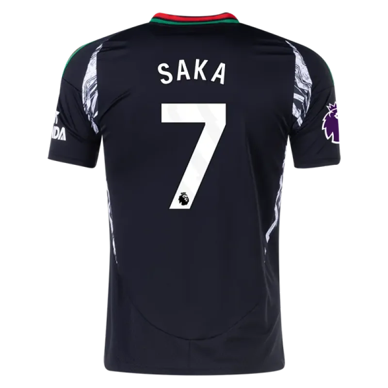 Bukayo Saka Arsenal 24/25 Away Jersey