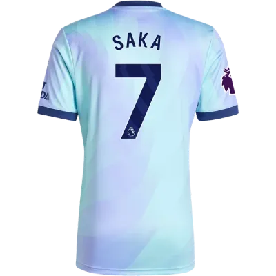 Bukayo Saka Arsenal 24/25 Third Jersey 01