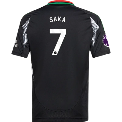 Bukayo Saka Arsenal 24/25 Youth Away Jersey 01